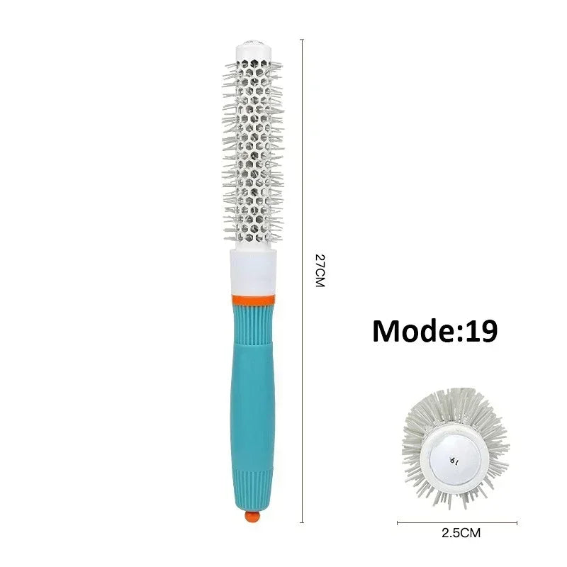 Thermal Round Blowout Brush — Aluminum Barrel, 5 Sizes