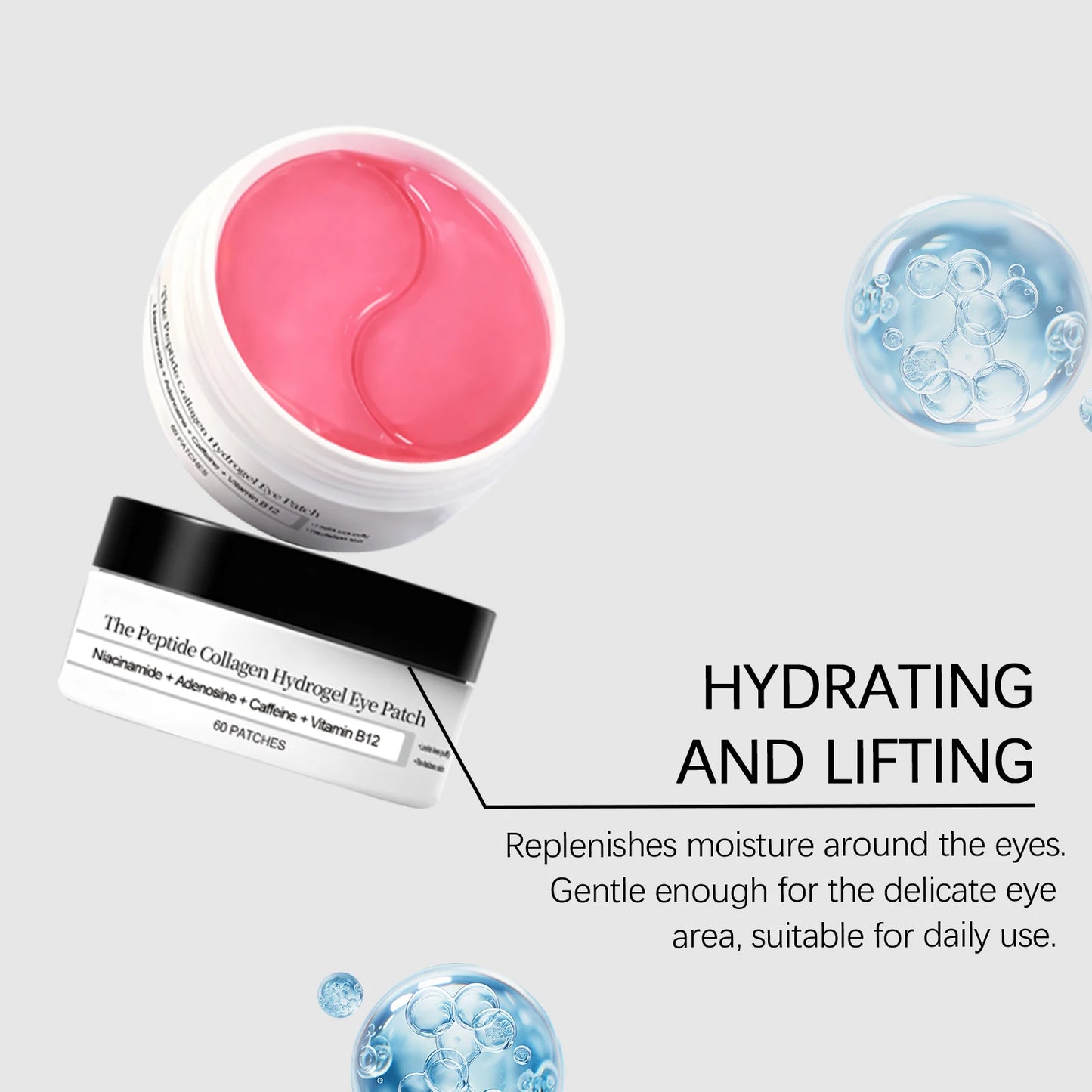 Hydrogel Collagen Eye Patches — Dark-Circle Rescue