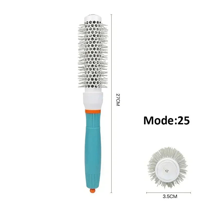 Thermal Round Blowout Brush — Aluminum Barrel, 5 Sizes