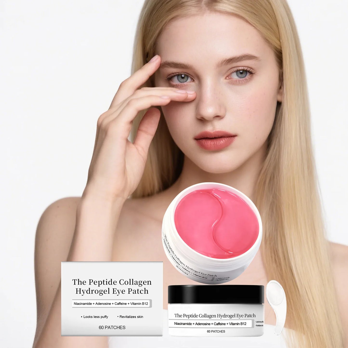 Hydrogel Collagen Eye Patches — Dark-Circle Rescue