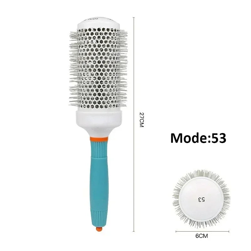 Thermal Round Blowout Brush — Aluminum Barrel, 5 Sizes