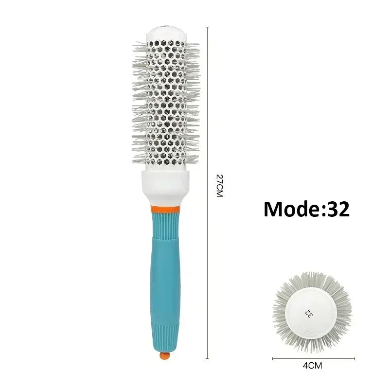 Thermal Round Blowout Brush — Aluminum Barrel, 5 Sizes