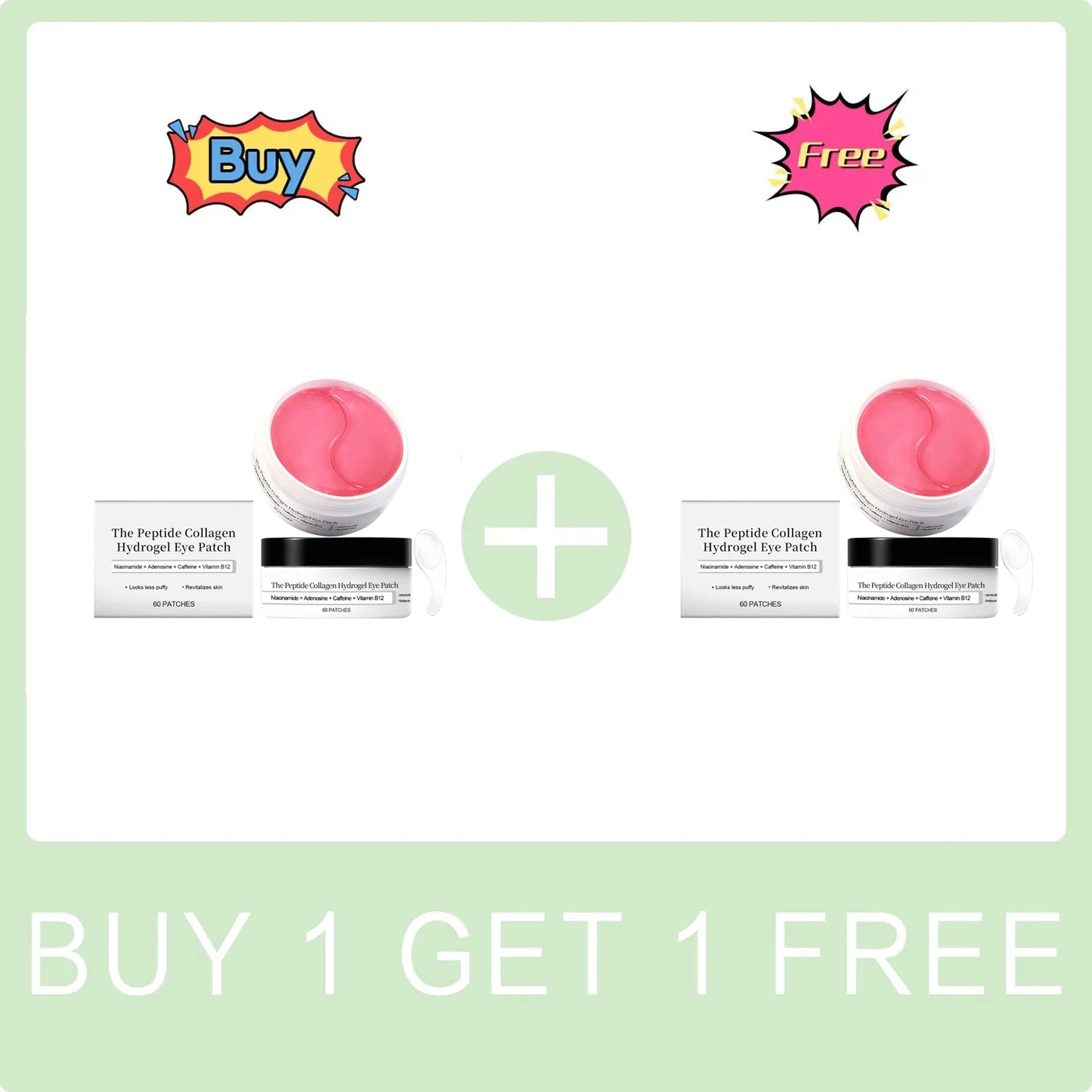Hydrogel Collagen Eye Patches — Dark-Circle Rescue