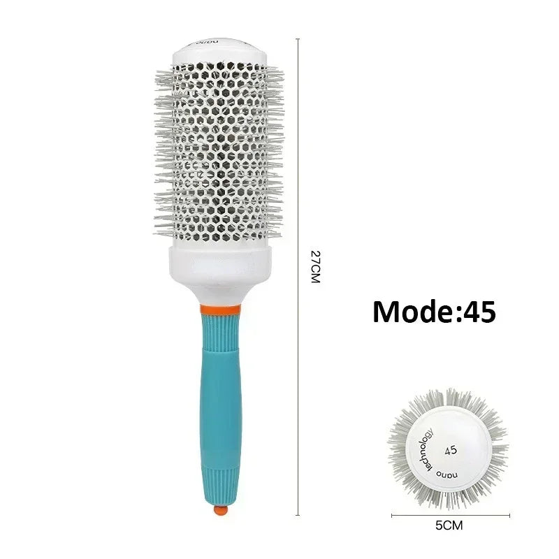 Thermal Round Blowout Brush — Aluminum Barrel, 5 Sizes